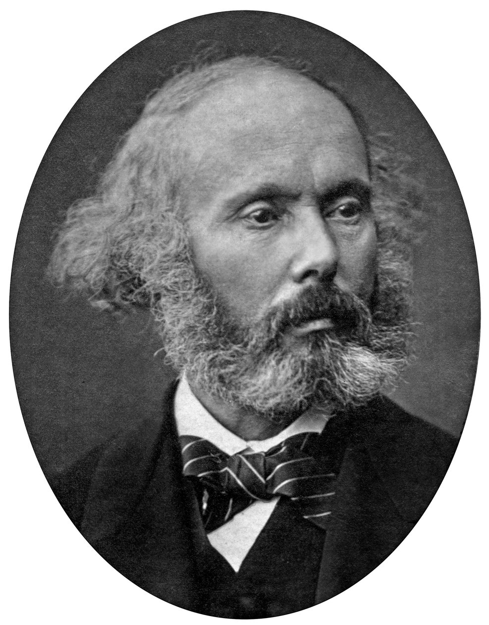فيليسيان ديفيد (1810-1876)، ملحن فرنسي، تصوير مولنييه بواسطة فرديناند مولنييه
