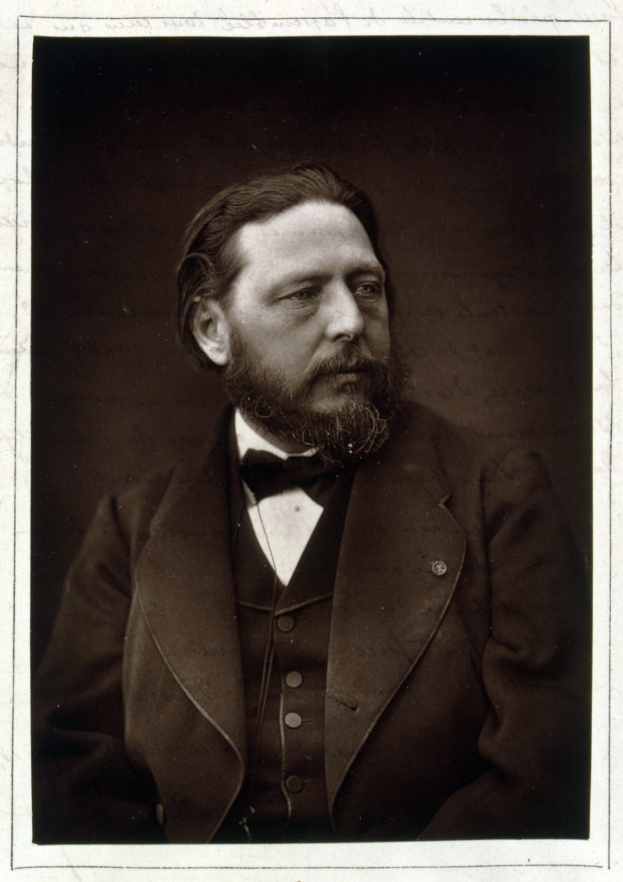 صورة لجول بريتون (1827-1906) (صورة b / w) بواسطة فرديناند مولنييه