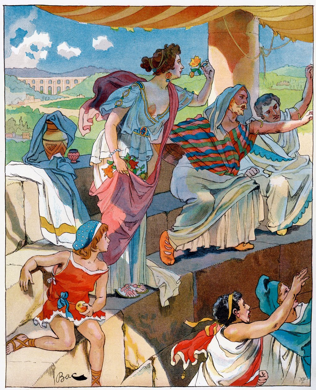 ساحات لوتيتيا ، c1870-1950. بواسطة فرديناند سيغيسموند باك