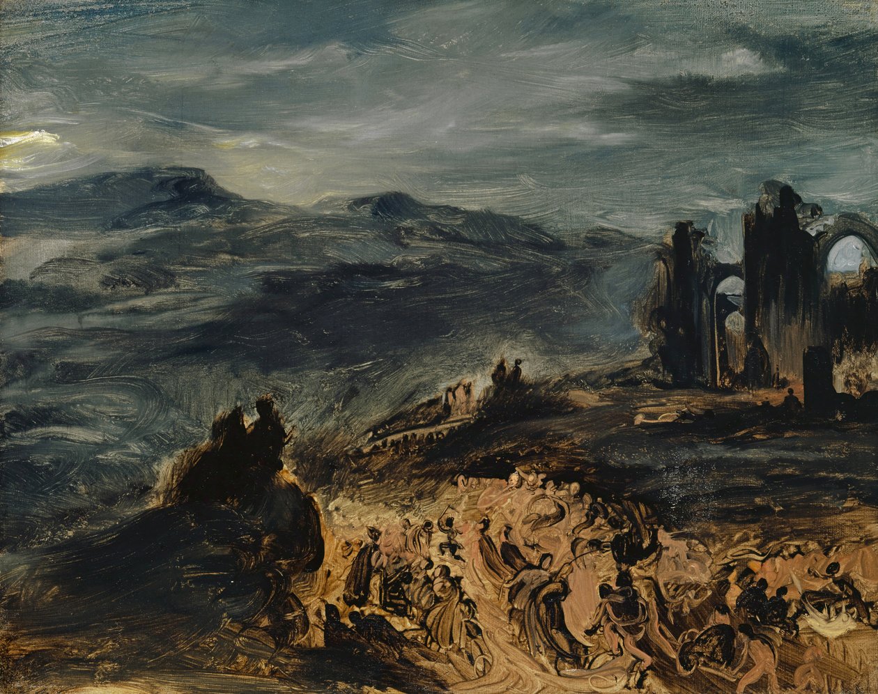 سبت السحرة 1831-1833 بواسطة فرديناند فيكتور يوجين ديلاكروا