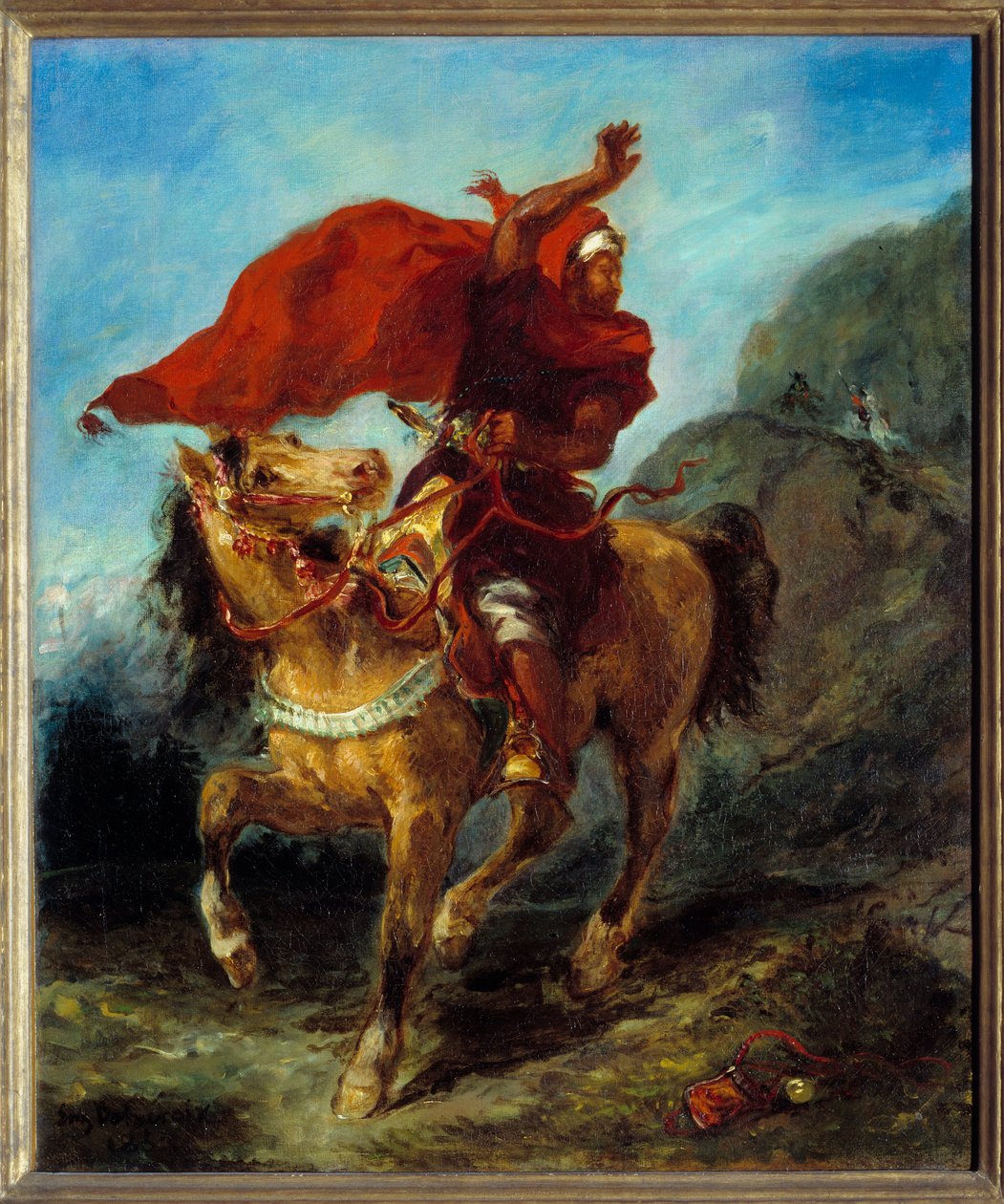 الإشارة. لوحة ليوجين ديلاكروا (1798-1863) بواسطة فرديناند فيكتور يوجين ديلاكروا