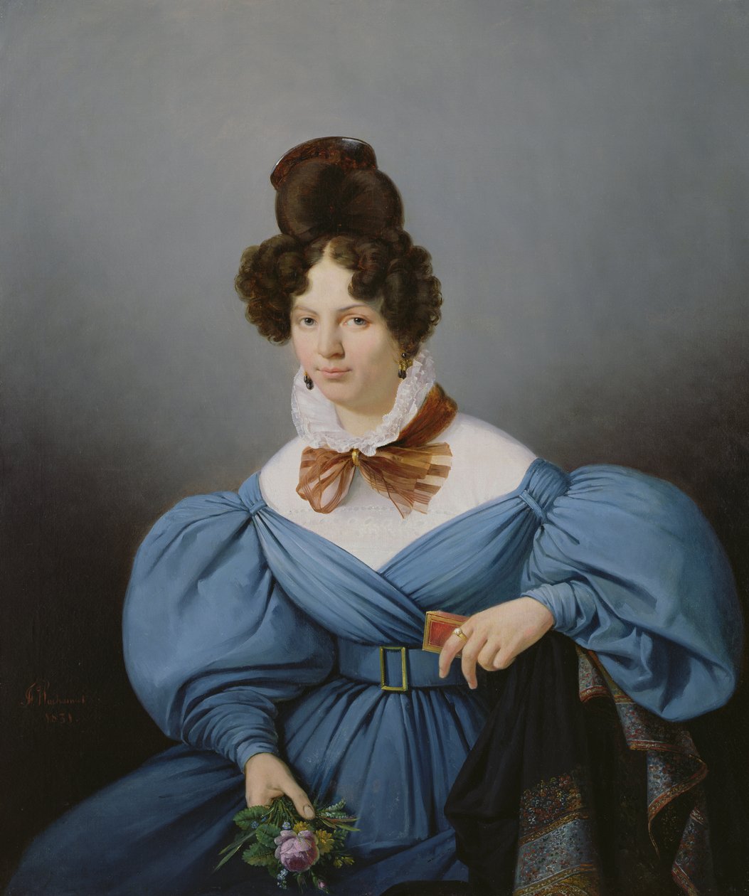 صورة لسيدة ، c.1830 بواسطة فرديناند واشسموث