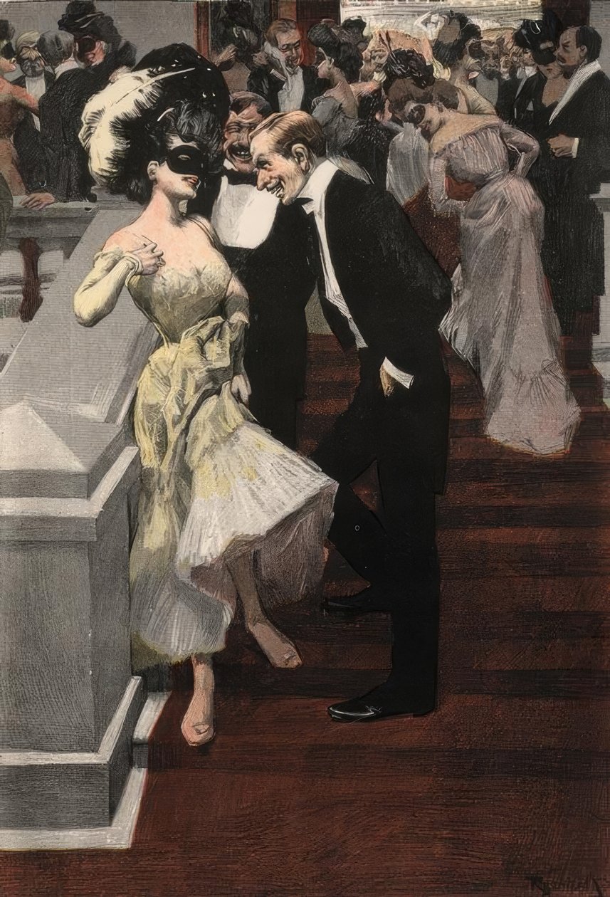 Reznicek - Bal pare - from: Galante Welt - 1904 بواسطة فرديناند فون Reznicek