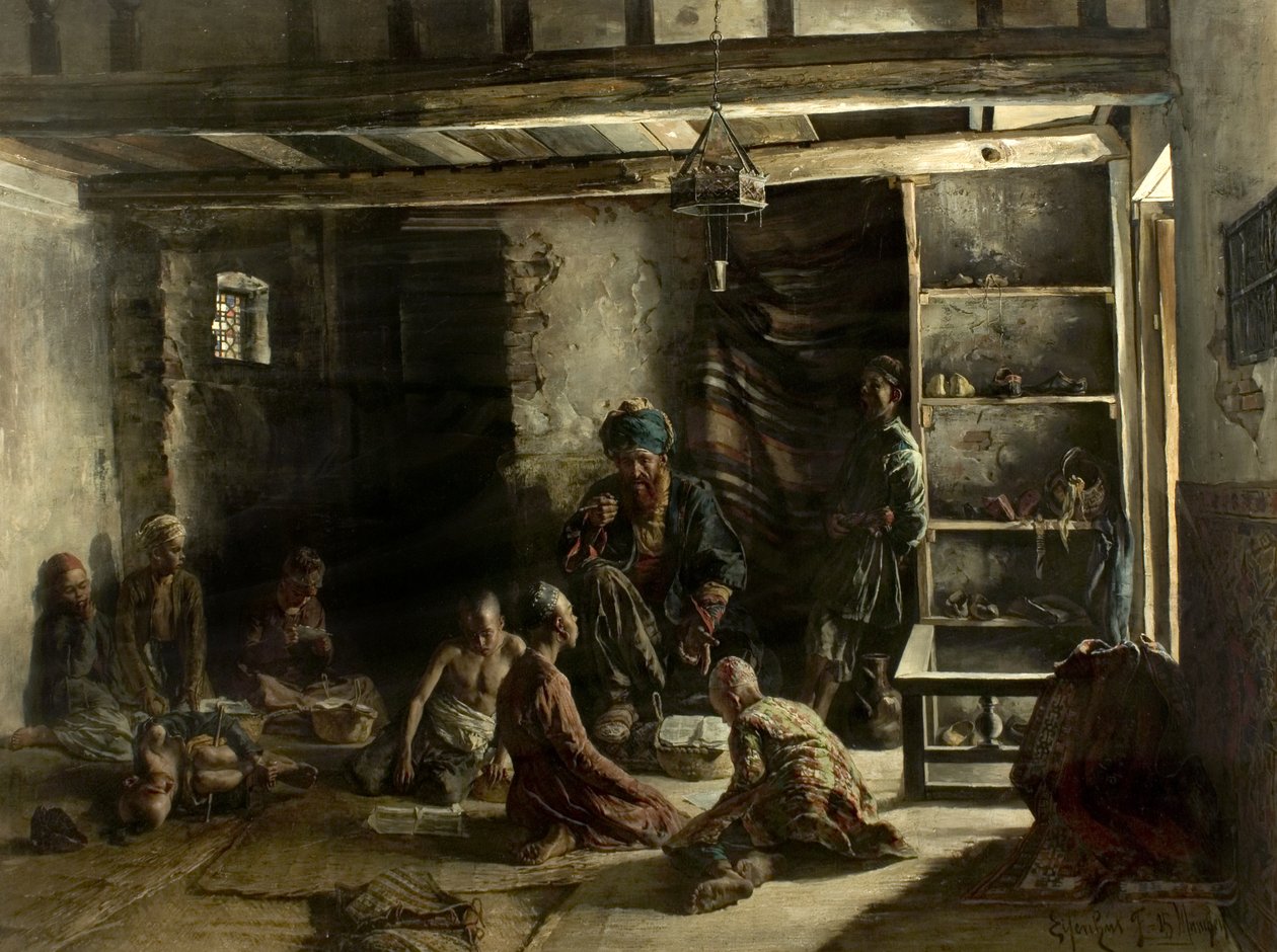 مدرسة شرقية 1885 بواسطة Ferencz Frans Eisenhut
