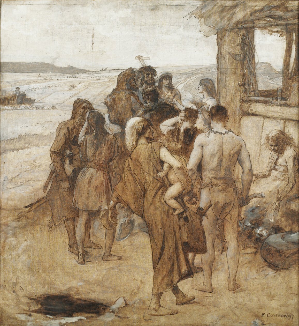 العصر البرونزي ، 1897 بواسطة فرناند كورمون