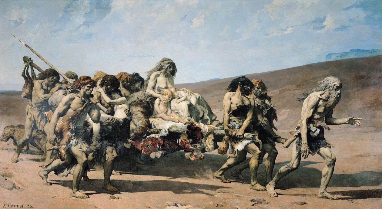قايين ، رقم 21 الضمير ، من "أسطورة القرون" بقلم فيكتور هوغو ، 1859 ، 1880 بواسطة فرناند كورمون
