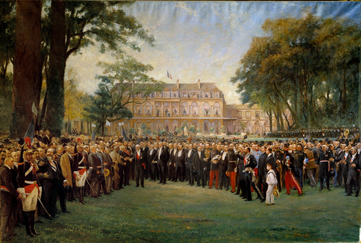 Reception of the mayors of France at the Elysee on September 22 بواسطة فرناند كورمون