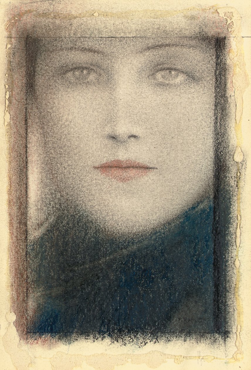 رأس المرأة ، ج .1910 بواسطة فرناند خنوف
