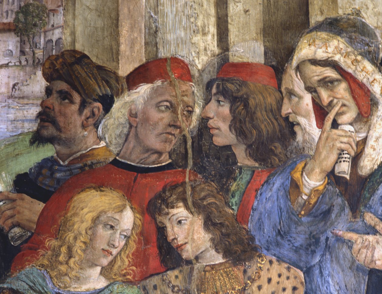 تفاصيل عن نزاع سانت توماس ، كارفا تشابل ، سانتا ماريا سوبرا مينيرفا ، روما ، 1488-1493 بواسطة فلبيني ليبي