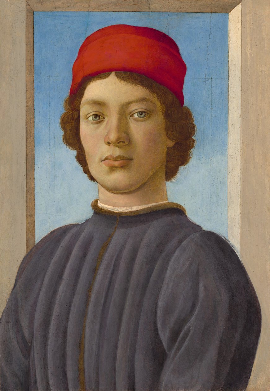 صورة لشاب ، ج. 1485. بواسطة فلبيني ليبي
