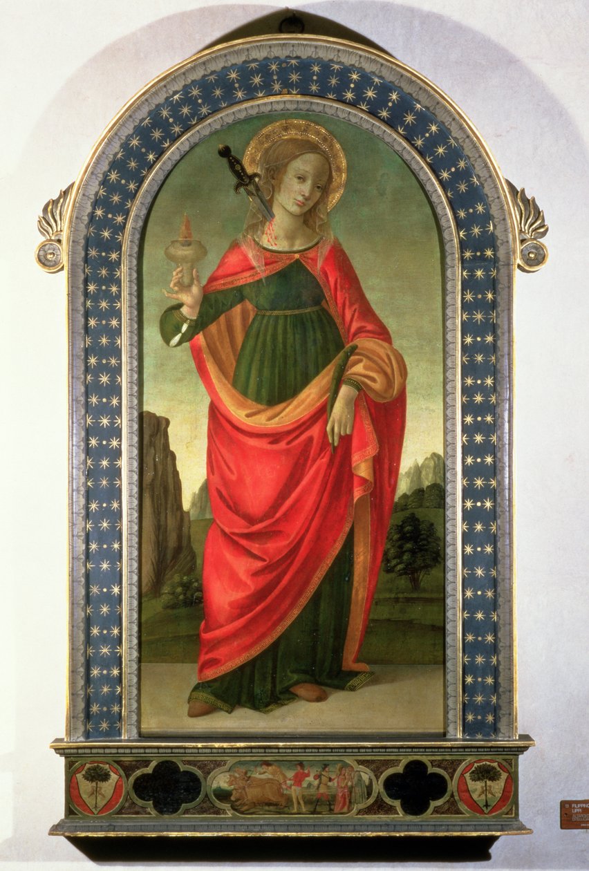 سانت لوسي ، 1472-74 بواسطة فلبيني ليبي