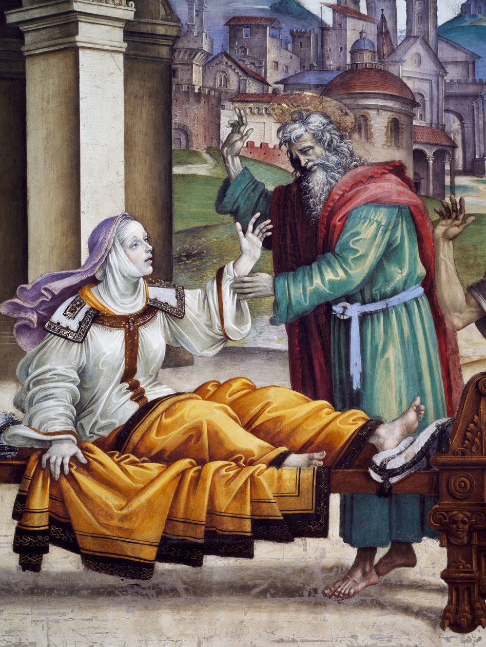 Stories of St John, by Filippino Lippi بواسطة فلبيني ليبي