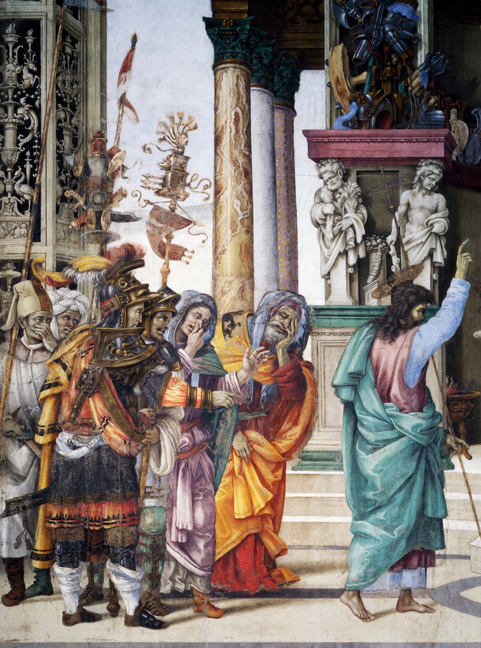 Stories of St John, by Filippino Lippi بواسطة فلبيني ليبي