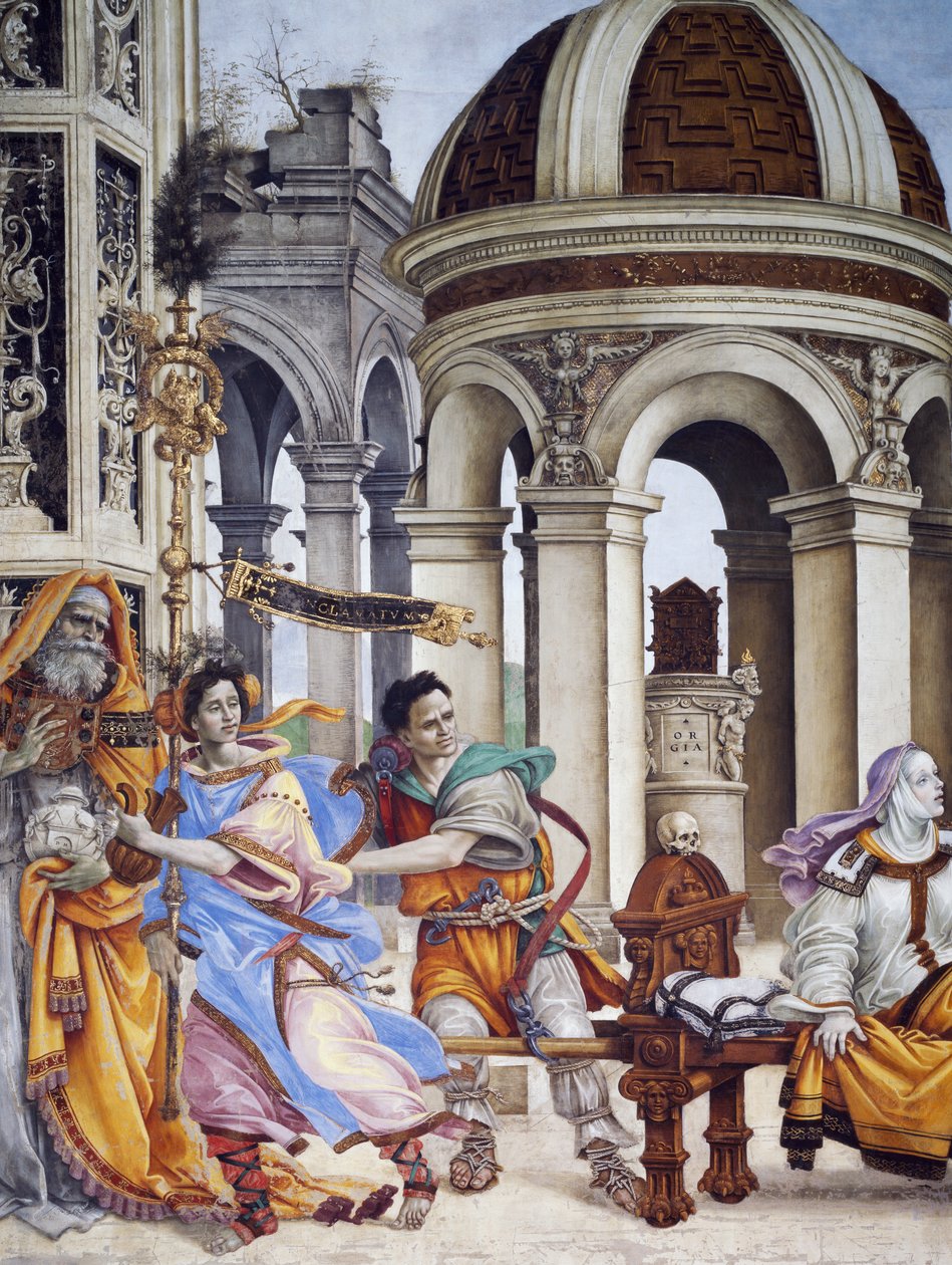 Stories of St John, by Filippino Lippi بواسطة فلبيني ليبي