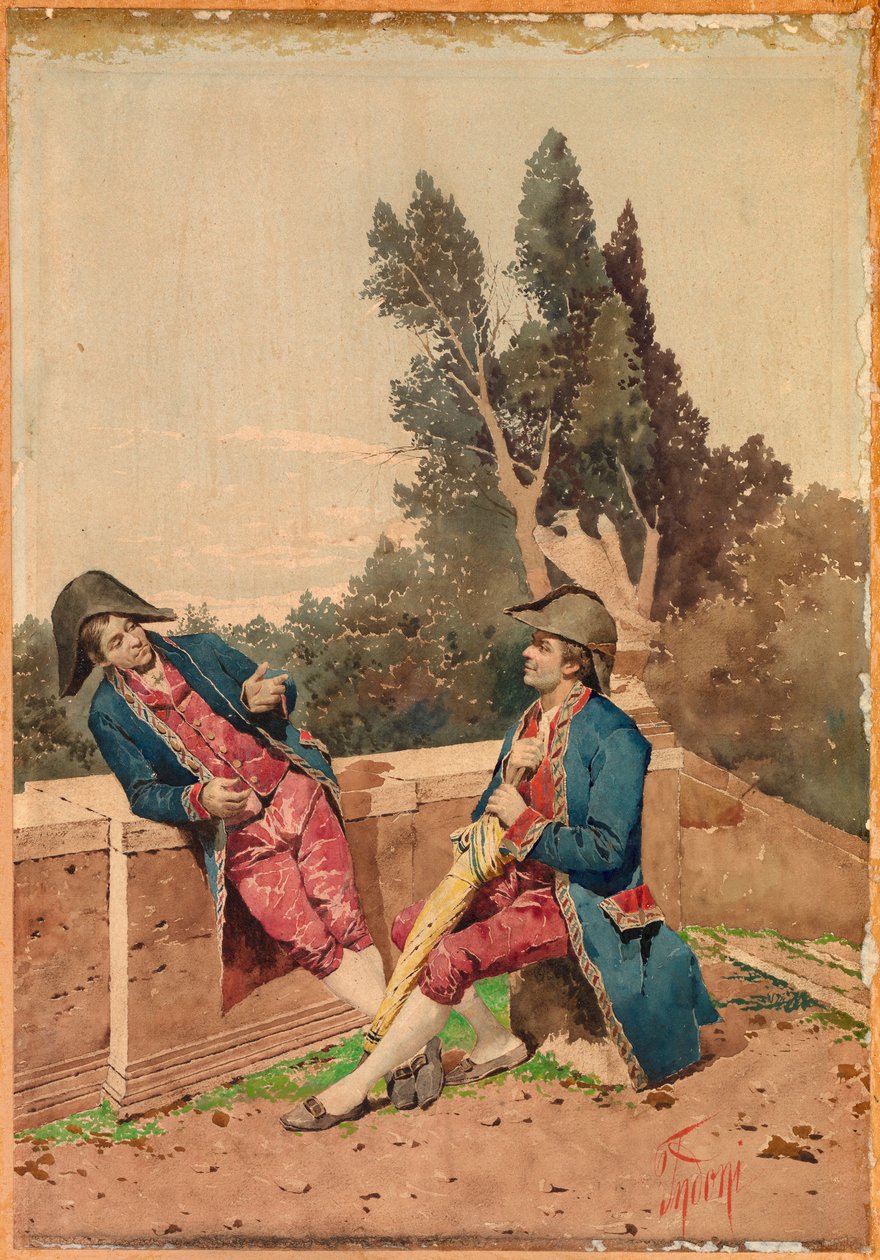 جنود الإمبراطورية ، كاليفورنيا. 1880. بواسطة فيليبو إندوني