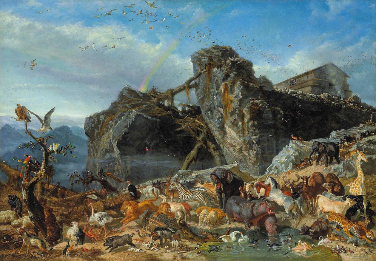 بعد الطوفان ، حوالي 1865. بواسطة فيليبو باليزي