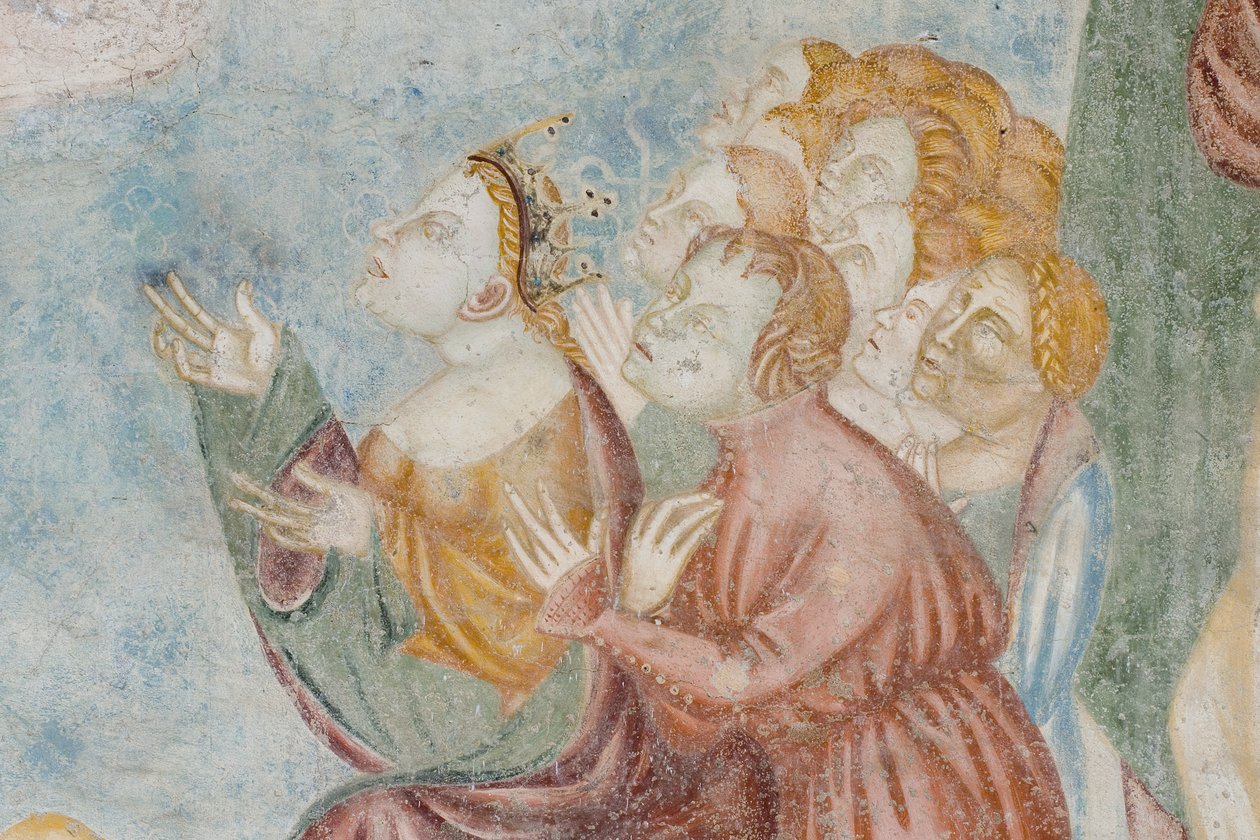 الشكل ، تفاصيل الحكم الأخير ، ج 1400 (تفاصيل 3496201) بواسطة Filippolo de and Veris da Milano فيريس دا ميلانو