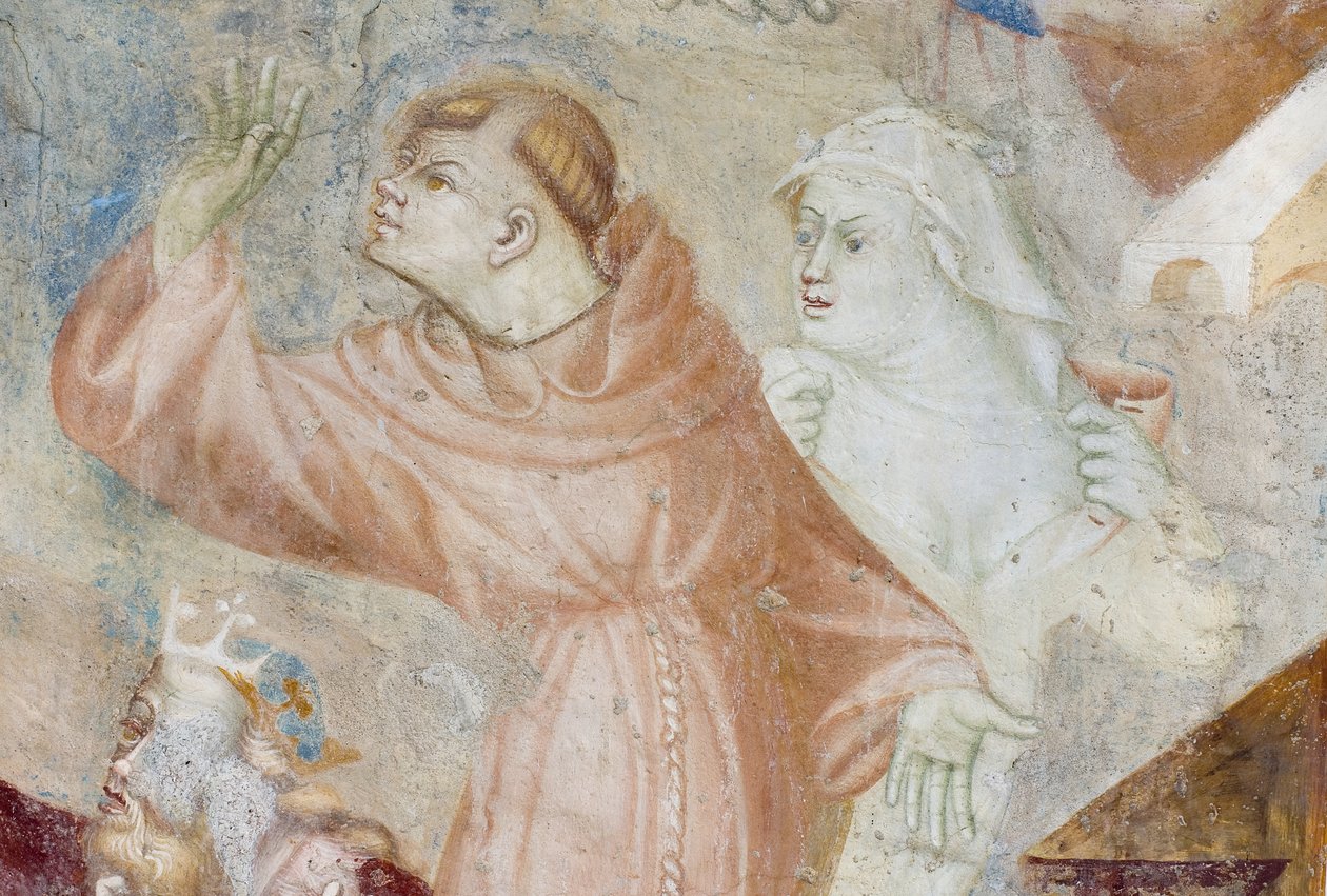 الرهبان ، تفاصيل الحكم الأخير ، ج 1400 بواسطة Filippolo de and Veris da Milano فيريس دا ميلانو