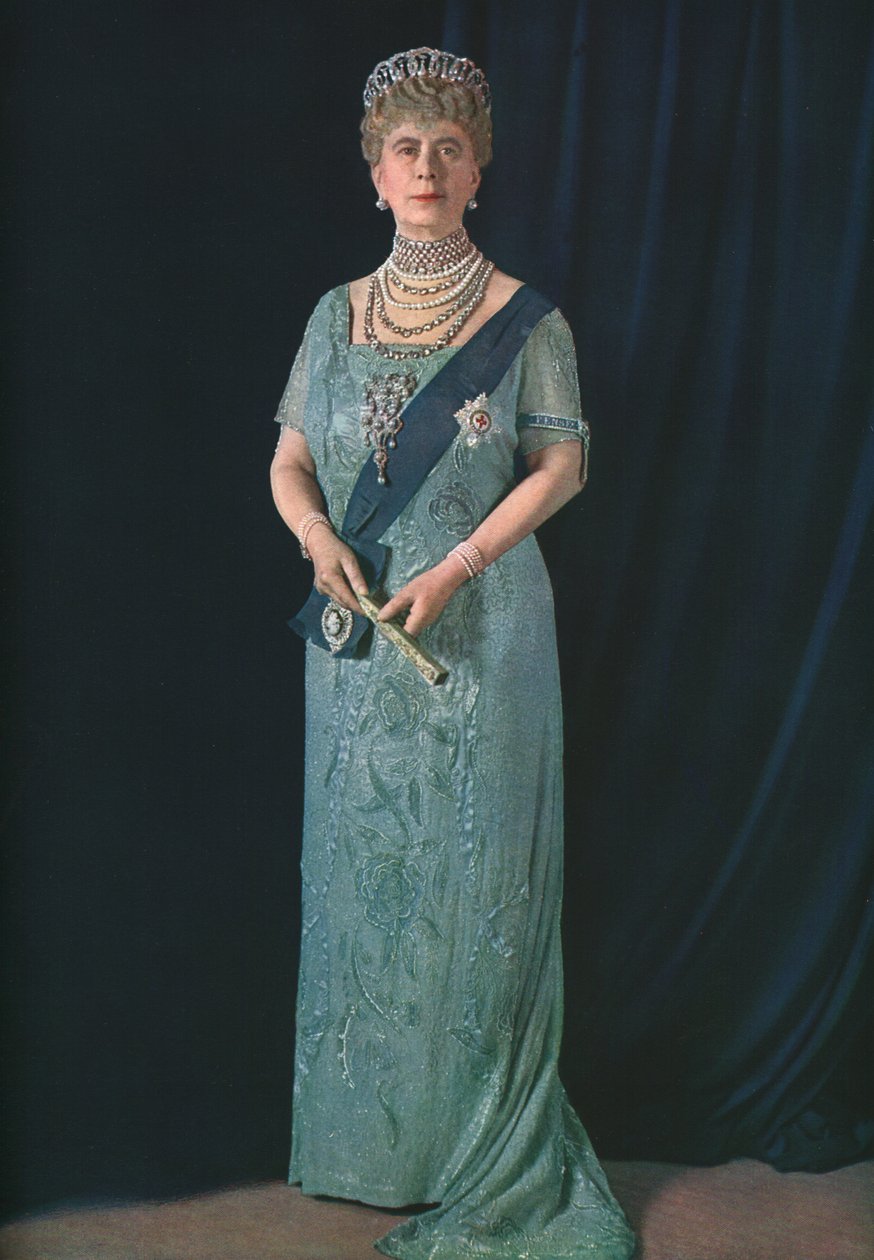 الملكة ماري ، 1935. بواسطة Finlay Color Ltd
