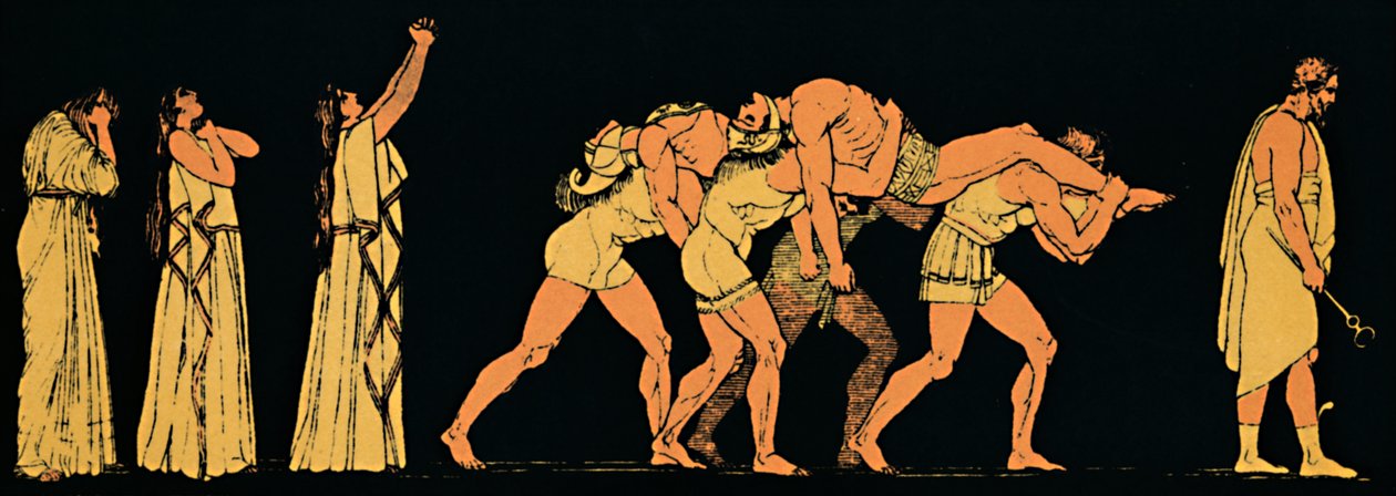 الإخوة الميتون ، 1880 بواسطة Flaxman