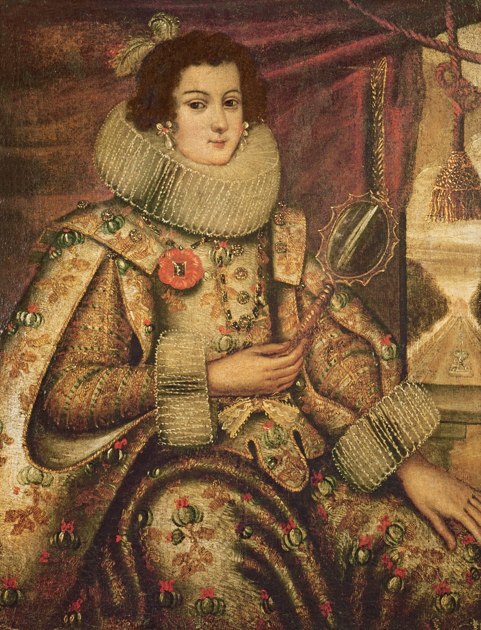 مارغريت النمسا (1522-1586) دوقة بارما بواسطة المدرسة الفلمنكية