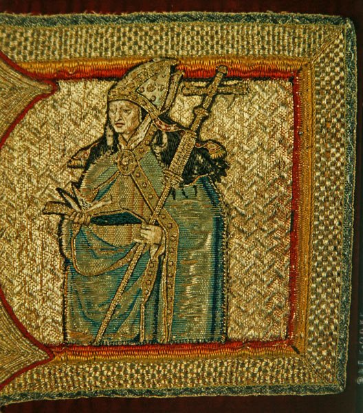 التفاصيل من Chasuble ، أوائل القرن السادس عشر (نسيج) بواسطة المدرسة الفلمنكية