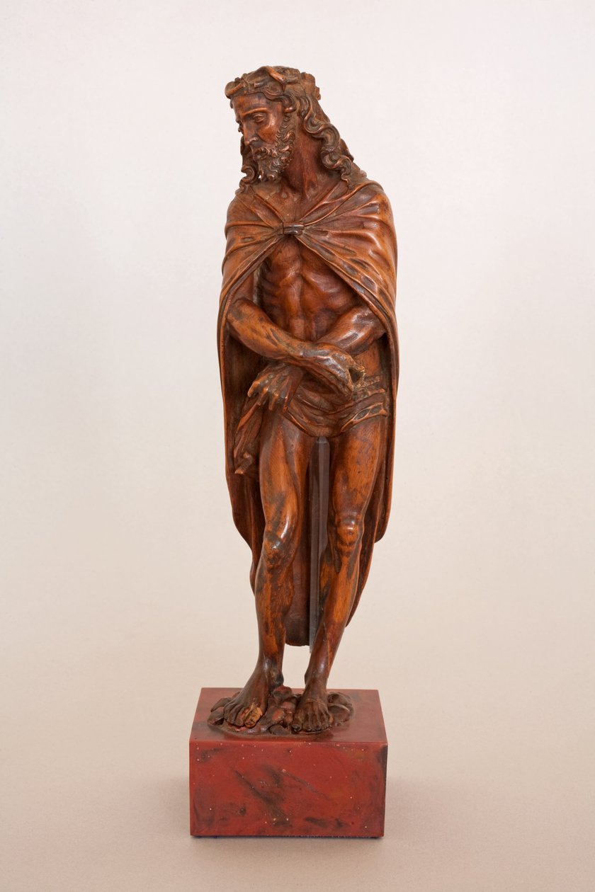 Ecce Homo ، أواخر القرن السادس عشر وأوائل القرن السابع عشر (خشب البقس) بواسطة المدرسة الفلمنكية