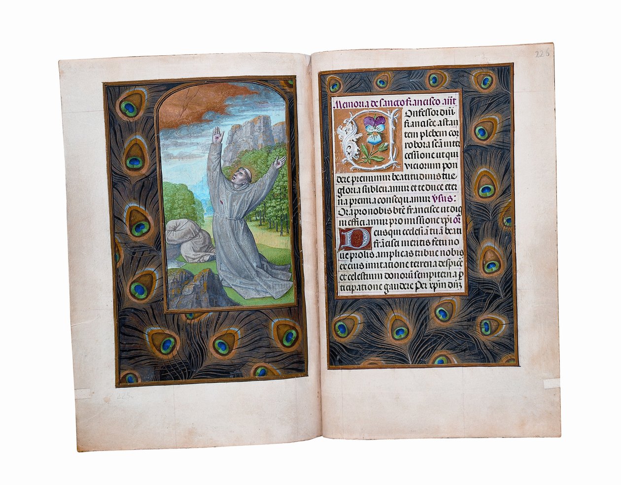أوراق من كتاب ساعات روتشيلد ، جنت أو بروج ، c.1505 بواسطة المدرسة الفلمنكية