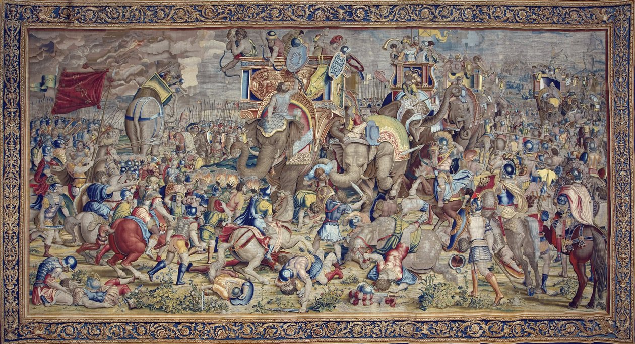 تاريخ حنبعل ، حوالي 1570 (نسيج) بواسطة المدرسة الفلمنكية