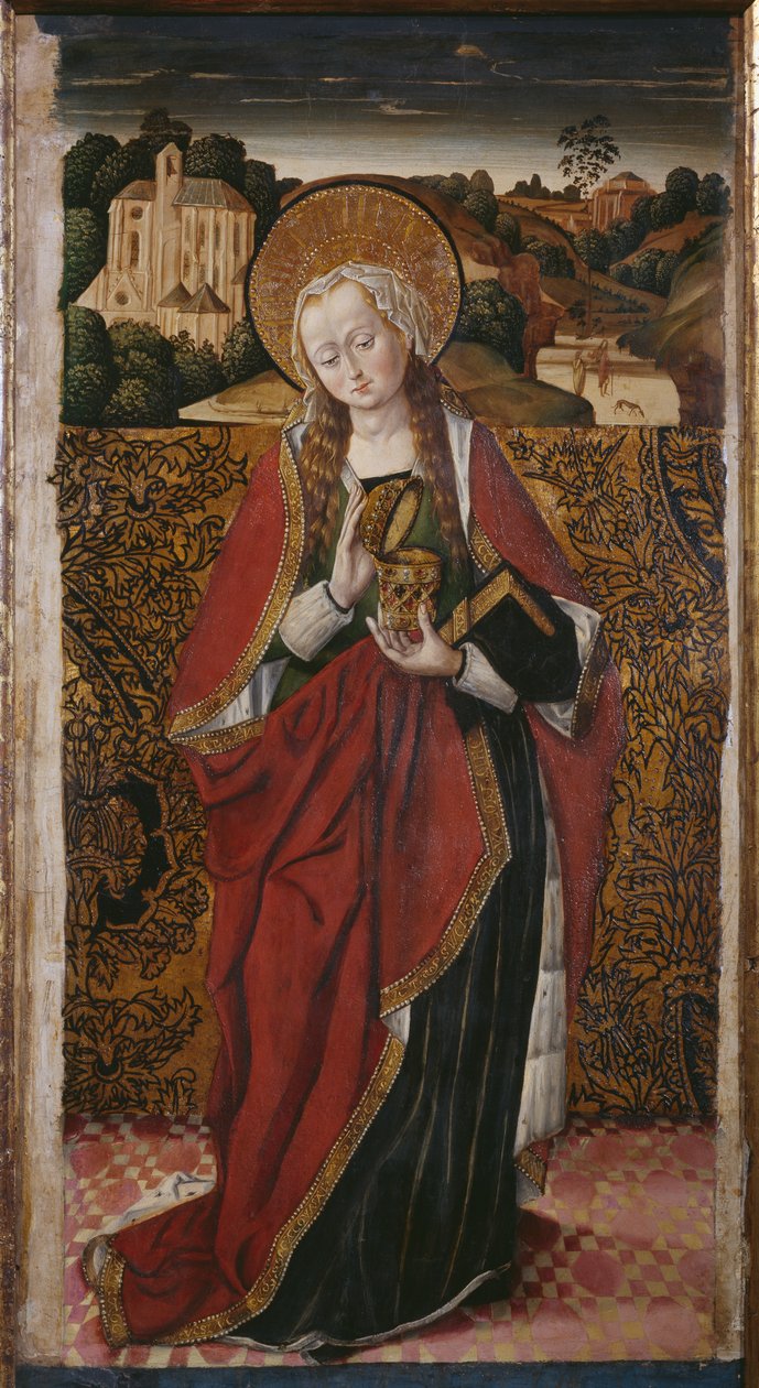 Triptych ، سانت ماري المجدلية ، اللوحة اليمنى (انظر أيضًا 345909 ، 345910) بواسطة المدرسة الفلمنكية