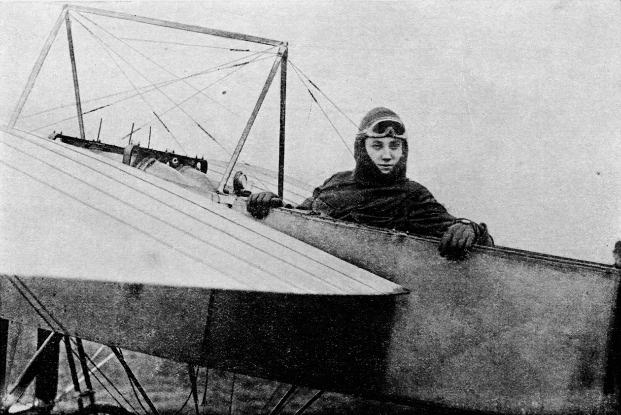 غوستاف هامل ، الفائز في السباق الجوي الأول إلى برايتون ، 1911 1933. بواسطة صورة رحلة