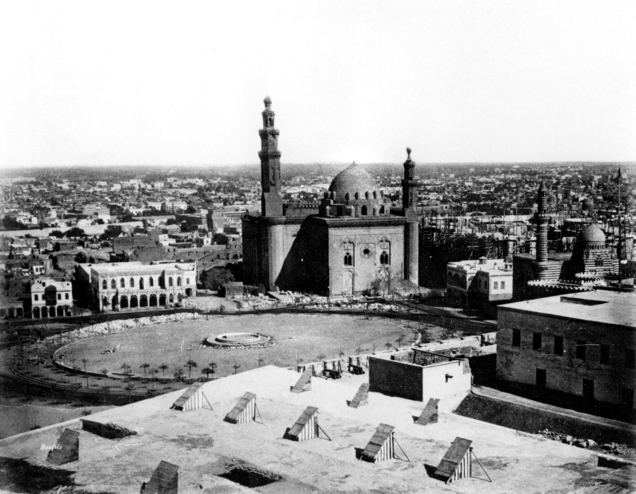منظر عام للقاهرة ، مصر ، 1878 بواسطة فيليكس بونفيس
