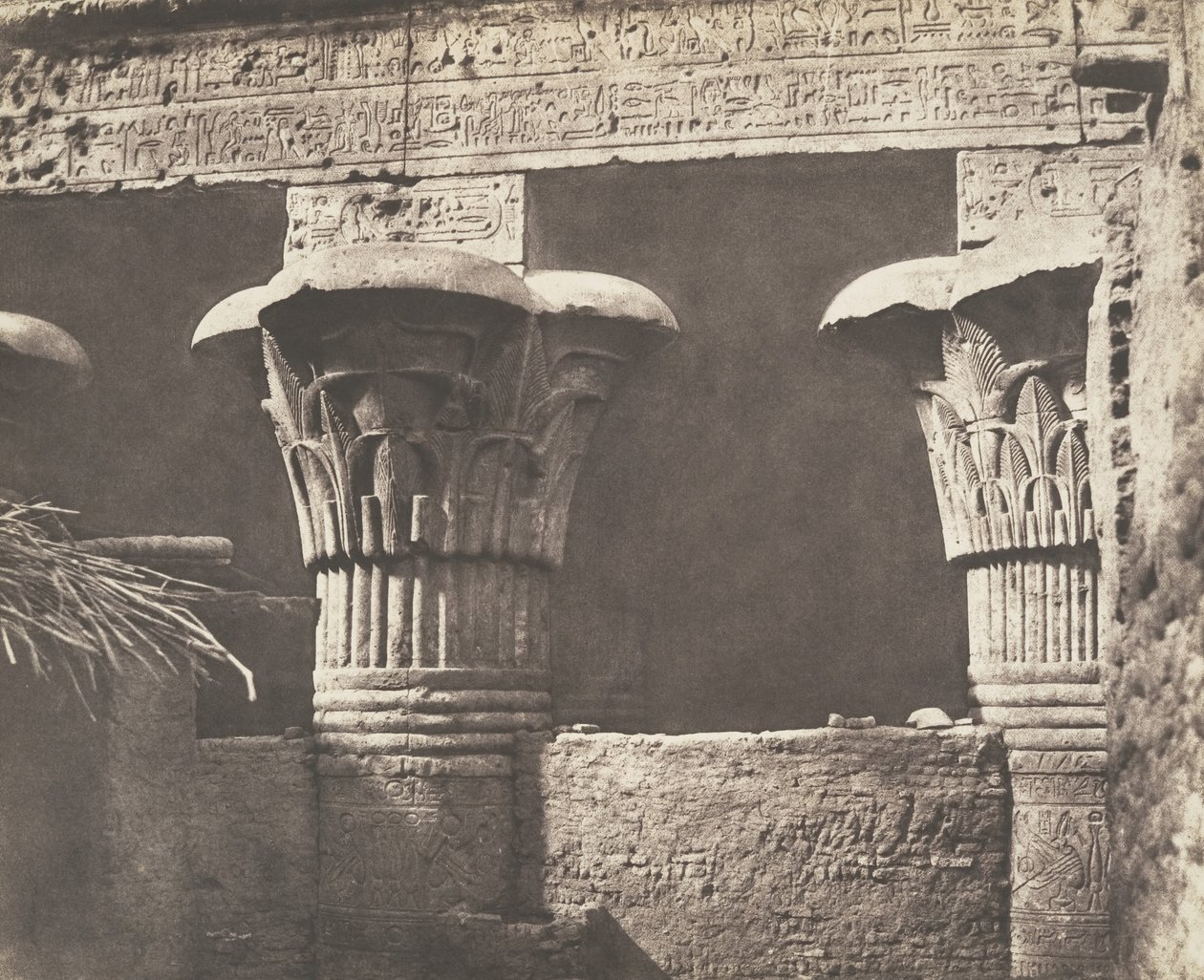 إسنيه لاتوبوليس ، ساندي كونستركشن - العمارة والأعمدة والعواصم ، 1851-52. بواسطة فيليكس تينارد