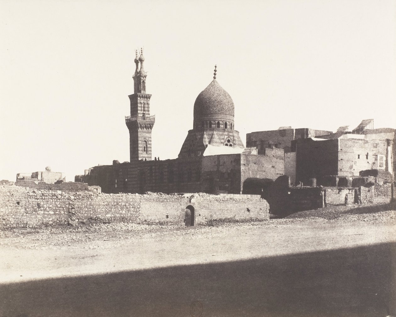 لو كاير ، مسجد الناصرية ، 1851-52 ، طبعت 1853-1854. بواسطة فيليكس تينارد