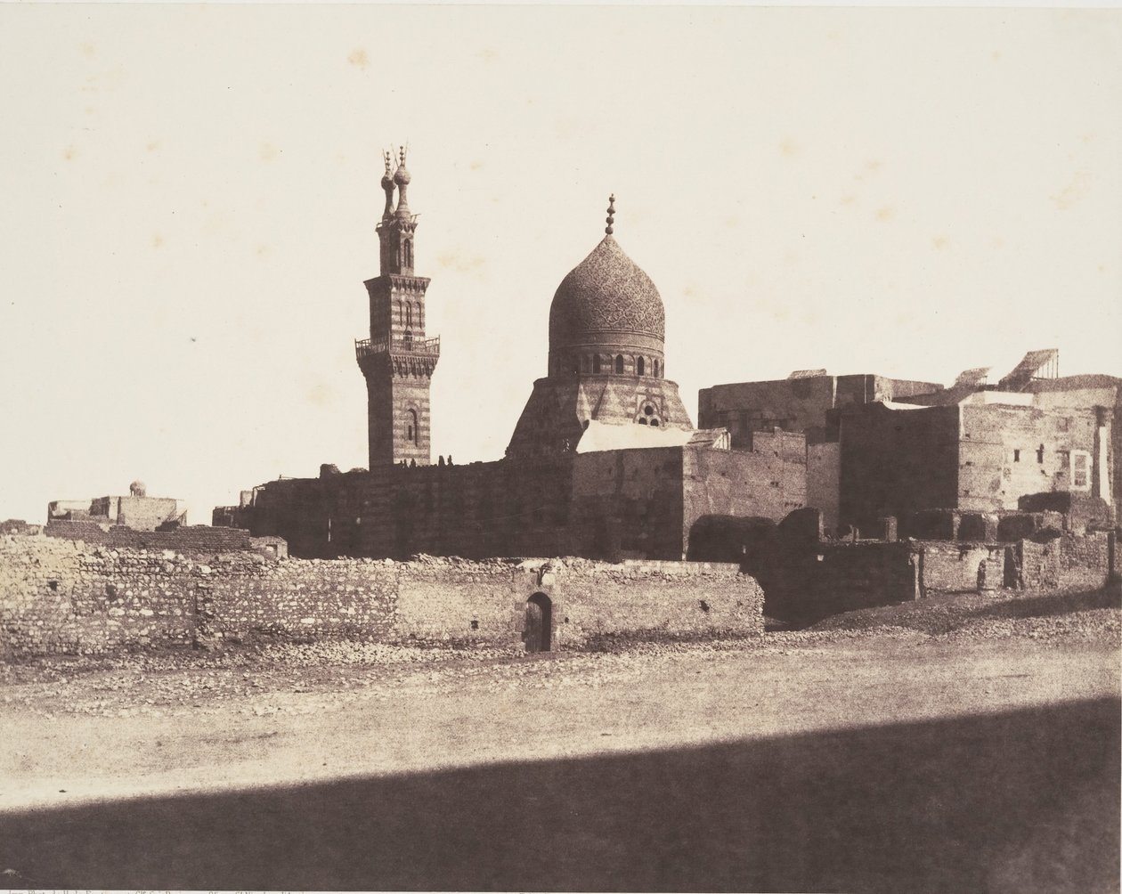 Le Kaire ، مسجد الناصرية ، نُشر عام 1851. بواسطة فيليكس تينارد
