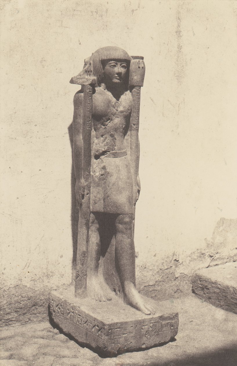 سيوت ليكوبوليس ، تمثال للدكتور كوني ، 1851-52 ، طبعت 1853-54. بواسطة فيليكس تينارد