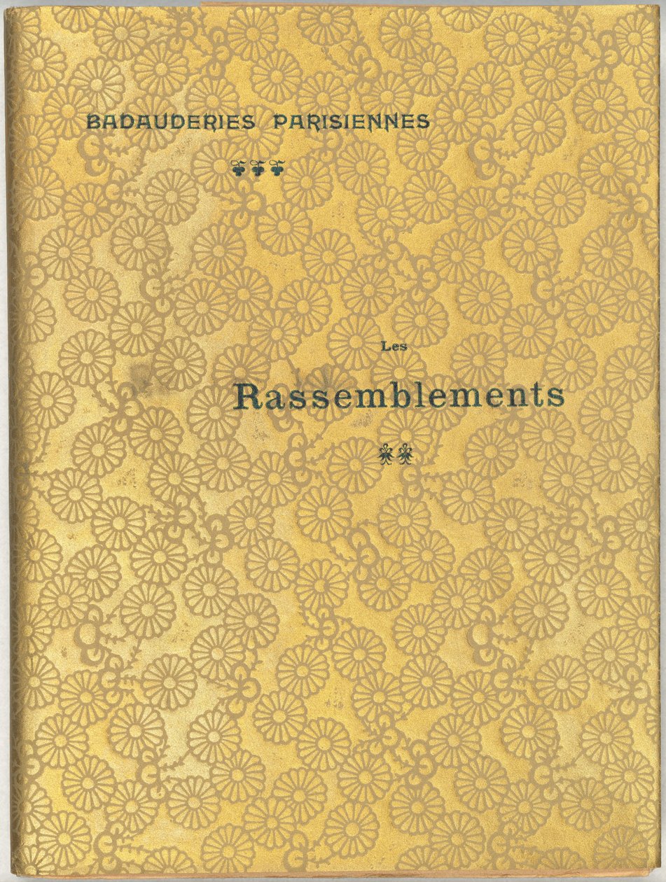 Badauderies الباريسية: التجمعات ، 1896. بواسطة فيليكس فالوتون