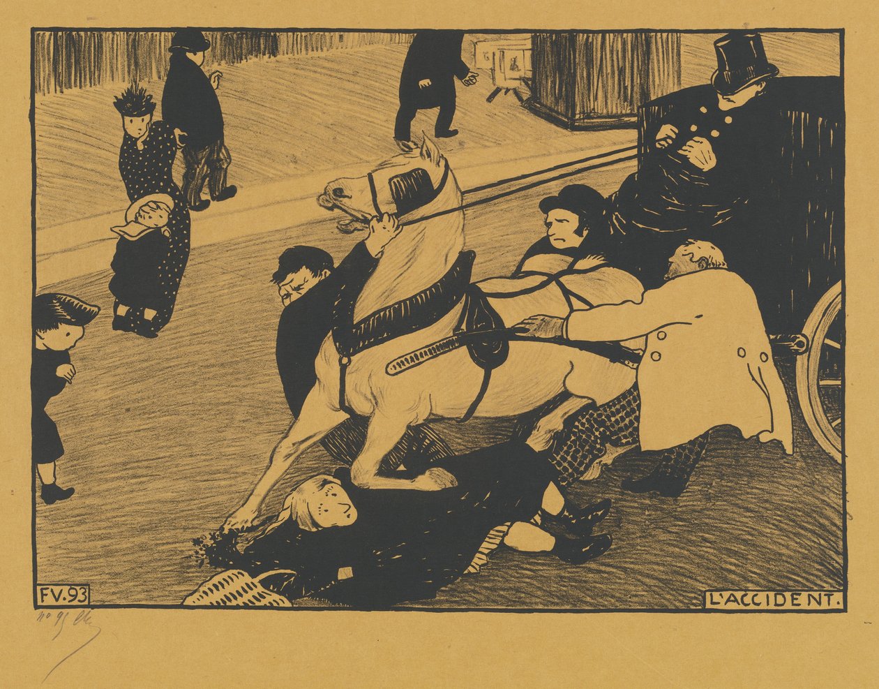 الحادث الحادث 1893. بواسطة فيليكس فالوتون