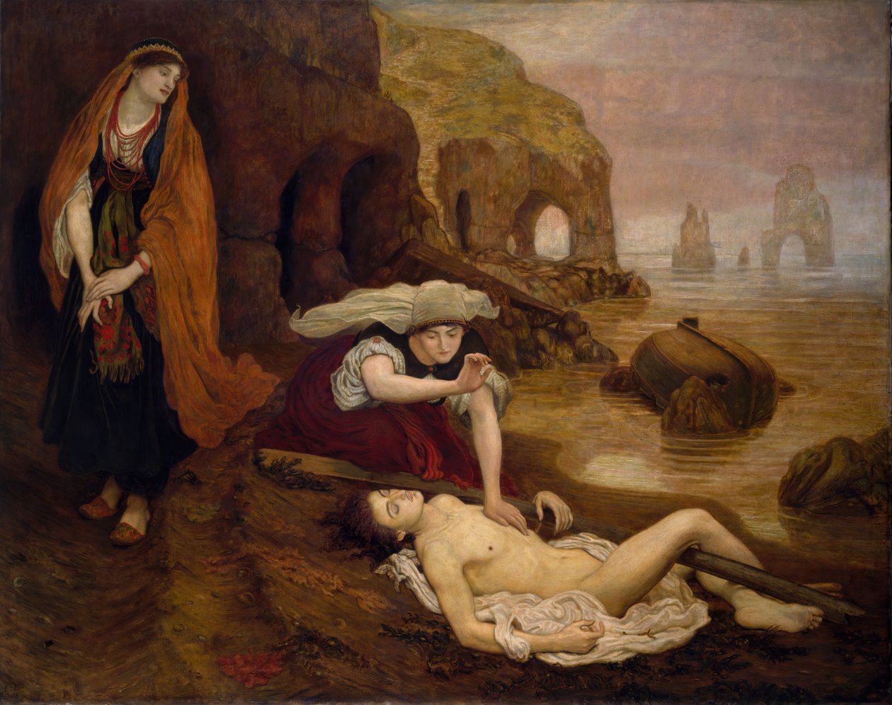 العثور على دون جوان بواسطة هايدي ، c1870. بواسطة فورد مادوكس براون