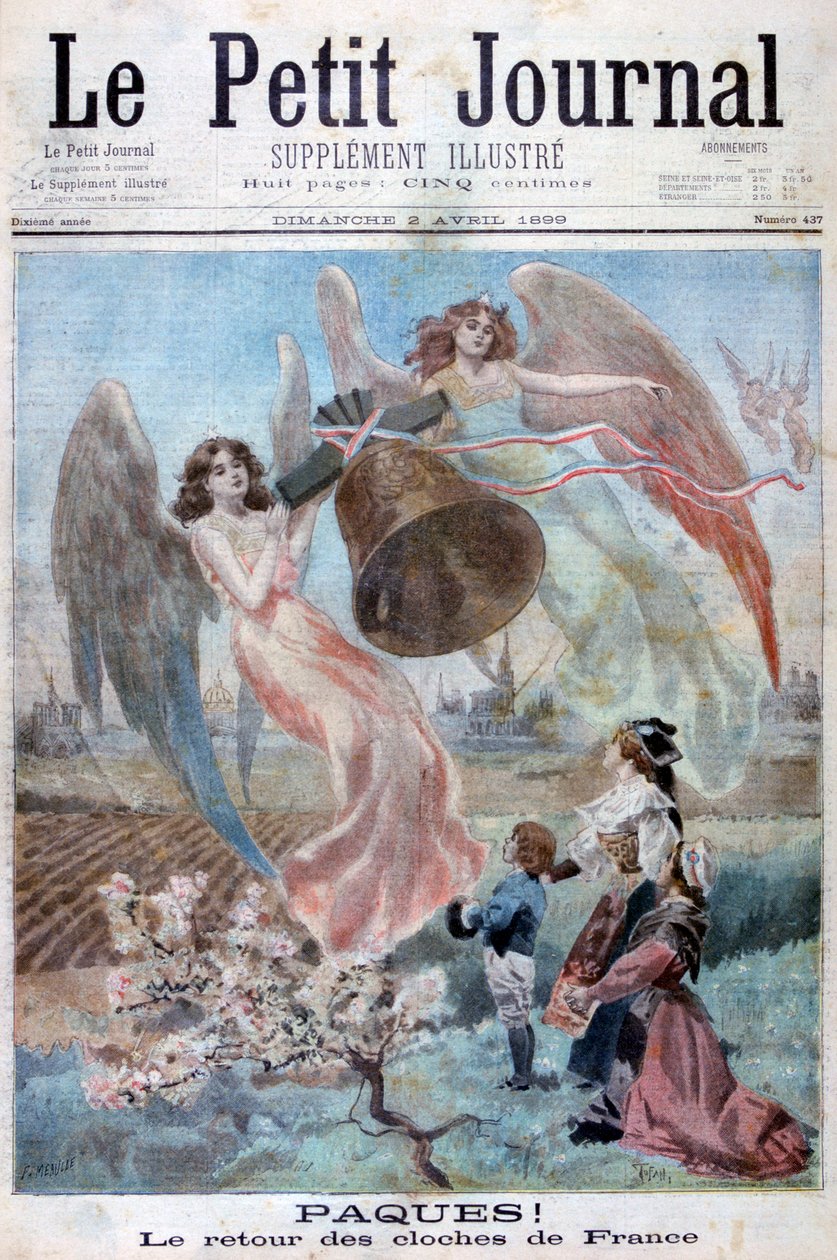 عيد الفصح !، 1899. بواسطة Fortuné Méaulle