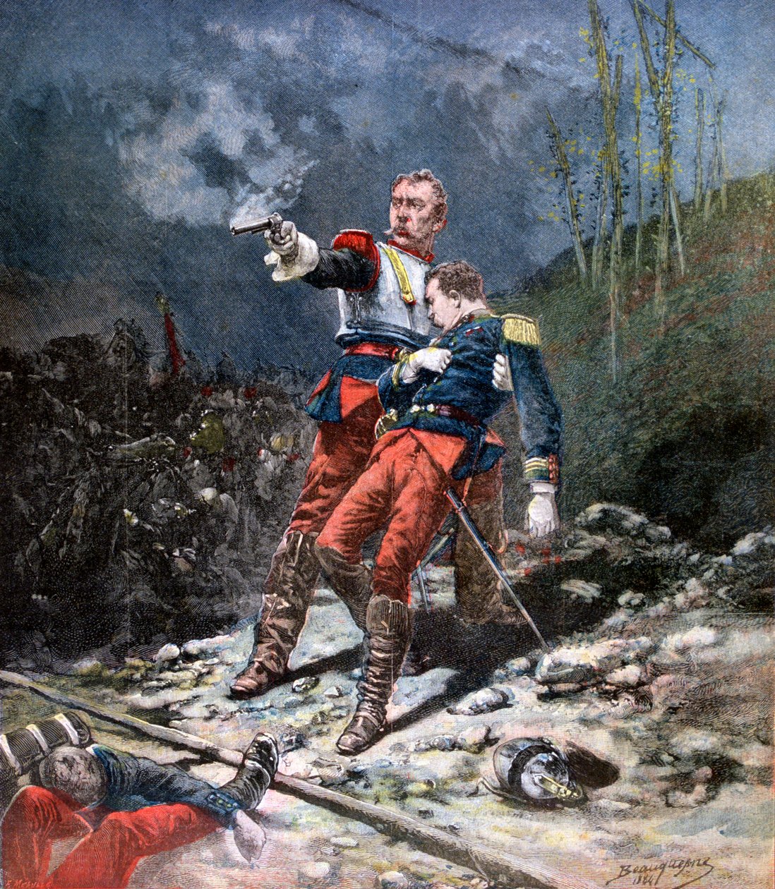 واجه العدو ، 1884 ، 1890 بواسطة Fortuné Méaulle