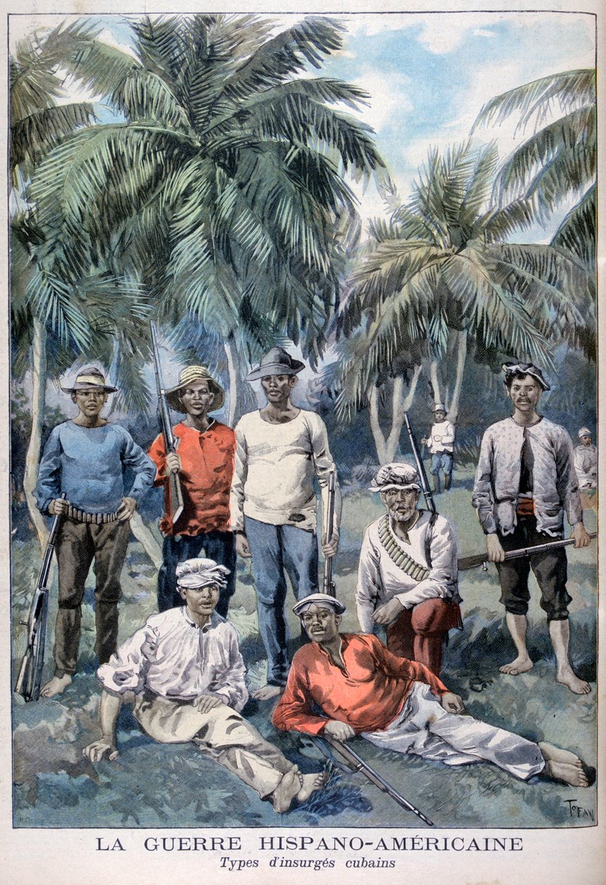 تمرد الكوبيين خلال الحرب الإسبانية الأمريكية ، 1898 بواسطة Fortuné Méaulle