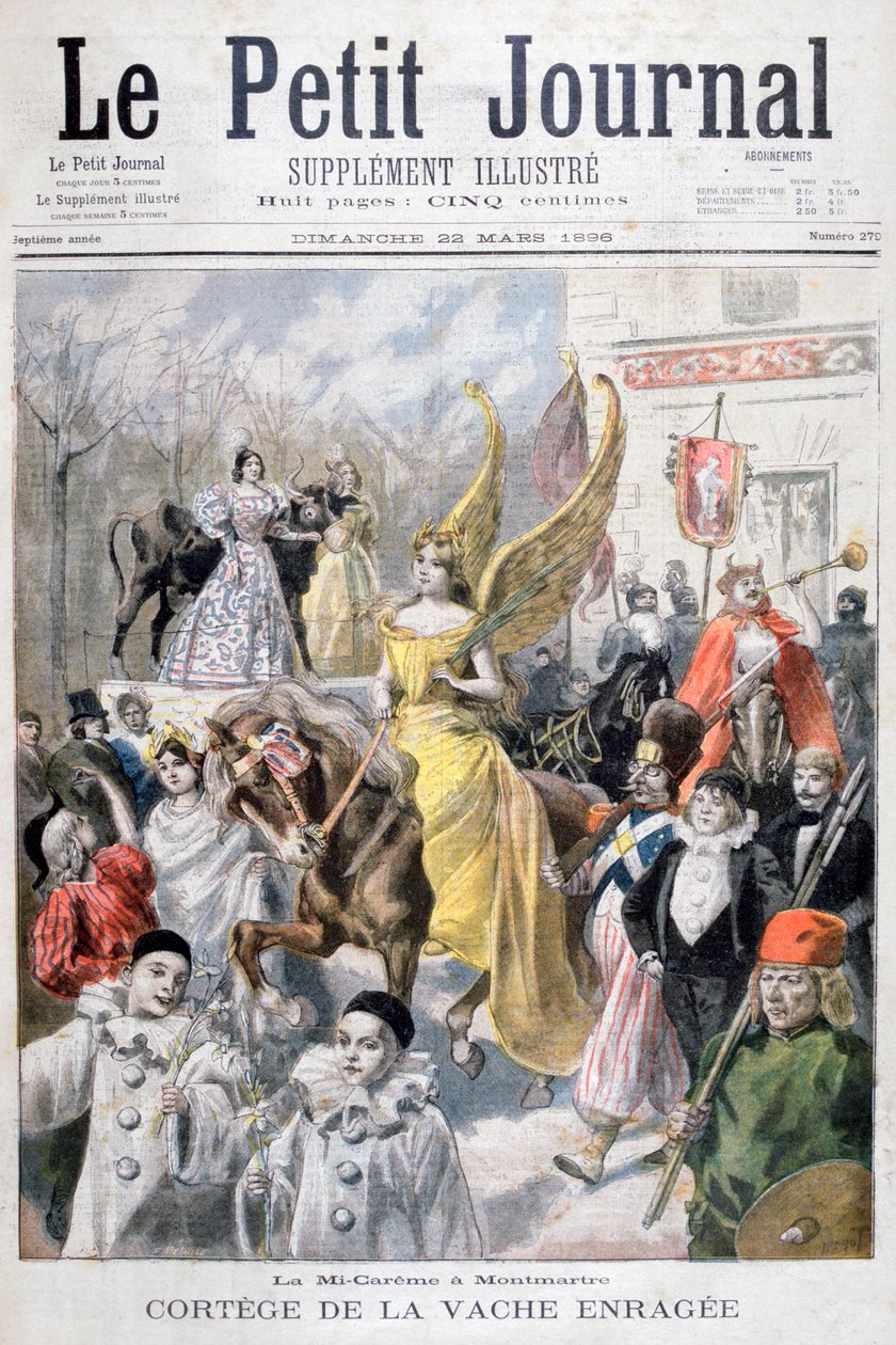 احتفالات منتصف الصوم ، باريس ، 1896 بواسطة Fortuné Méaulle