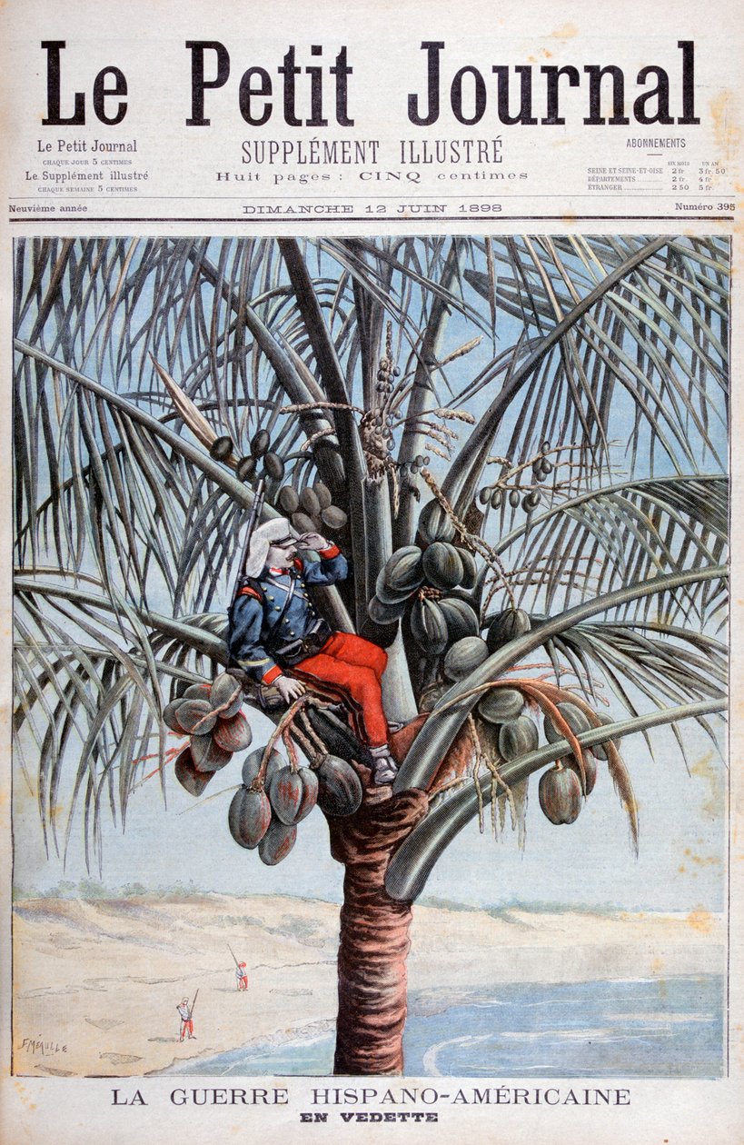 بالمرصاد الإسباني ، الحرب الإسبانية الأمريكية ، 1898 بواسطة Fortuné Méaulle