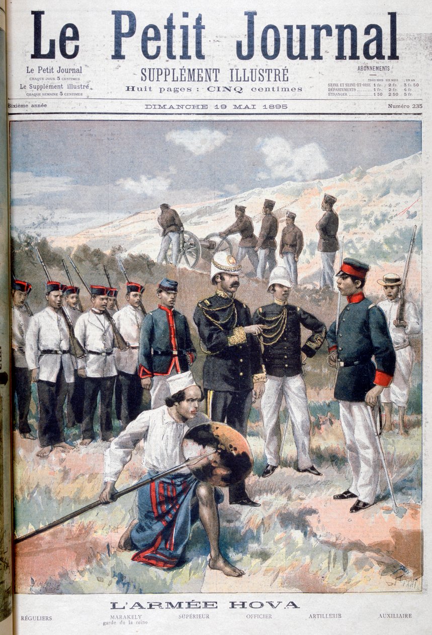 جيش هوفا ، مدغشقر ، 1895 بواسطة Fortuné Méaulle