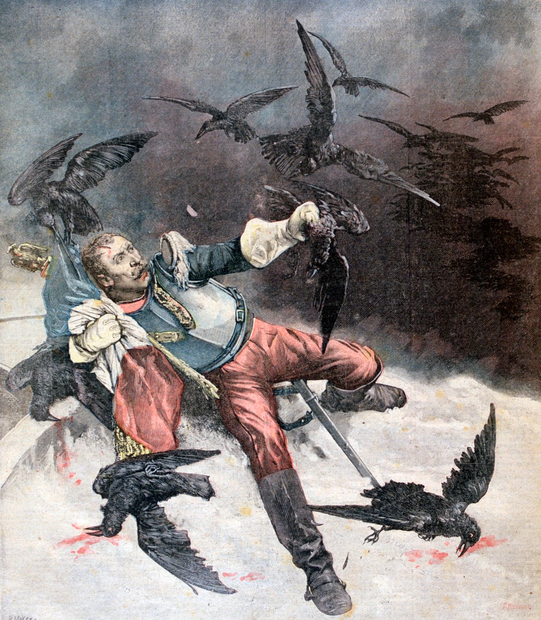 الغراب ، 1890 بواسطة Fortuné Méaulle