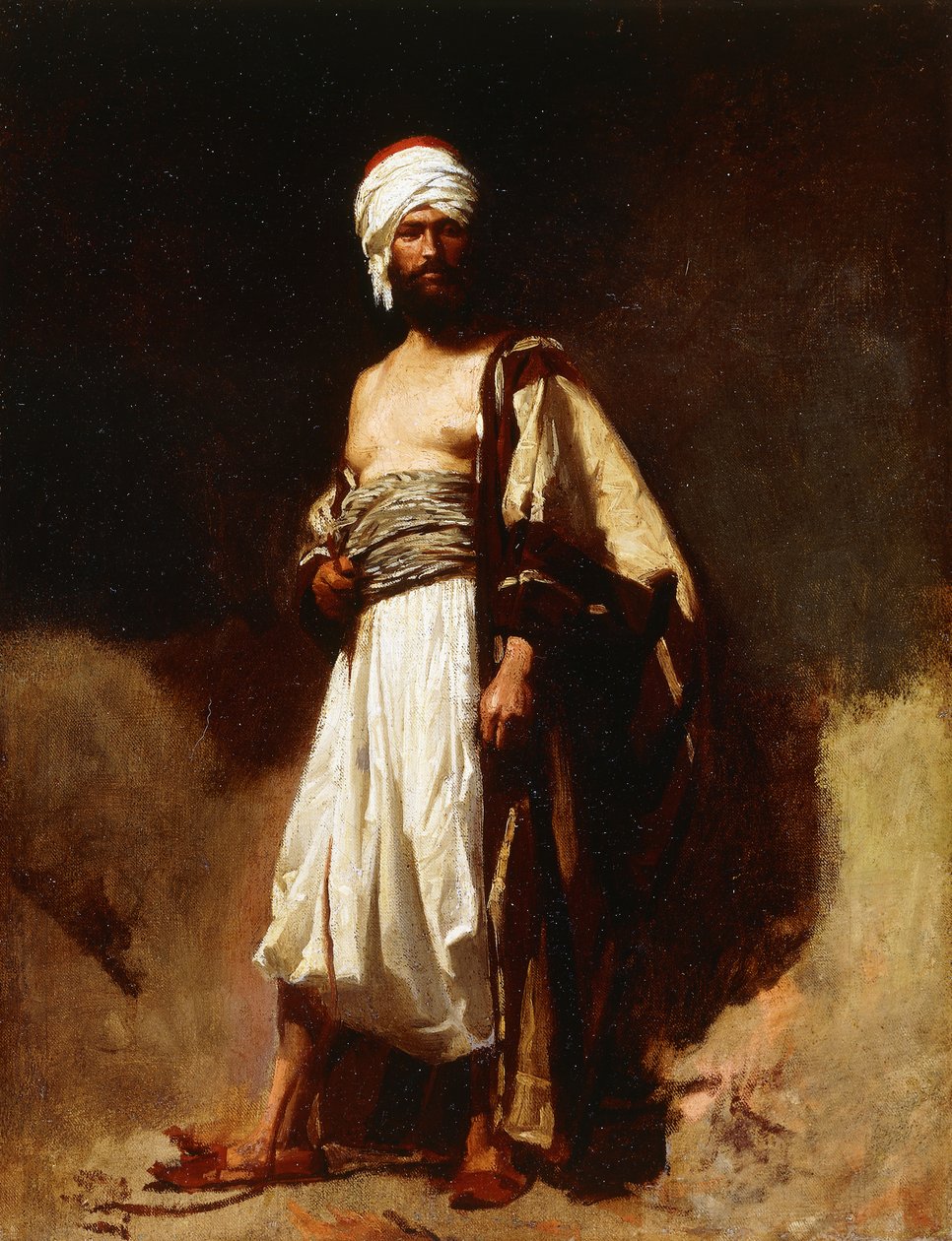 مغربي Un Marroqui ، c.1862 بواسطة Fortuny y Carbó