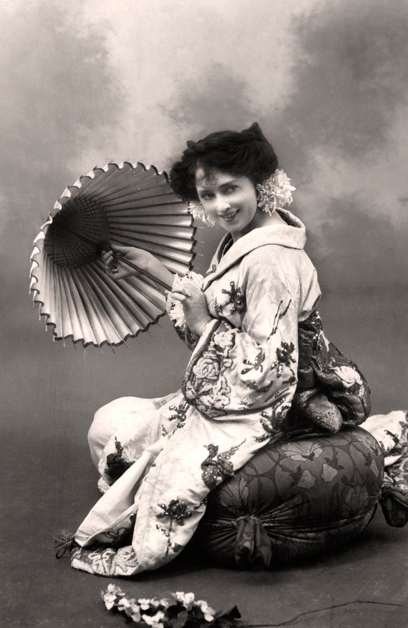 إيزابيل جاي 1879-1927 ، مغنية وممثلة أوبرا ، 1906. بواسطة فولشام وبانفيلد