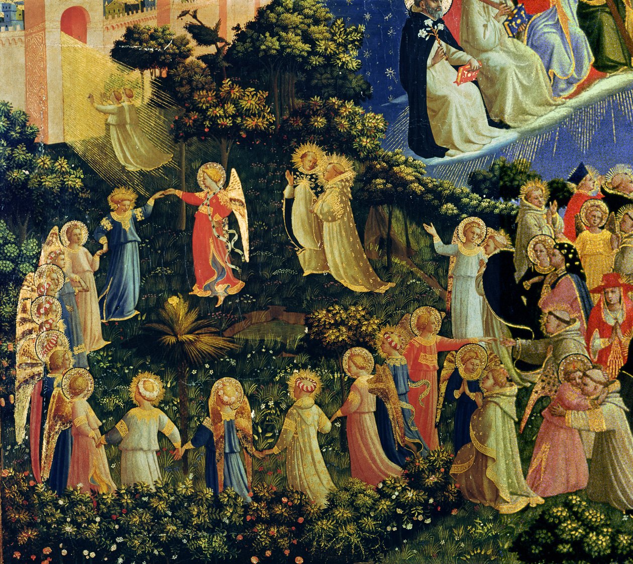 الحكم الأخير (درجة الحرارة على اللوحة) (التفاصيل) بواسطة فرا انجيليكو