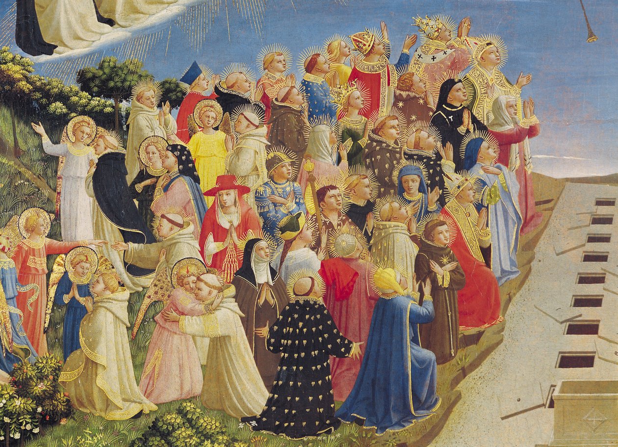 الحكم الأخير (درجة الحرارة على اللوحة) (التفاصيل) بواسطة فرا انجيليكو